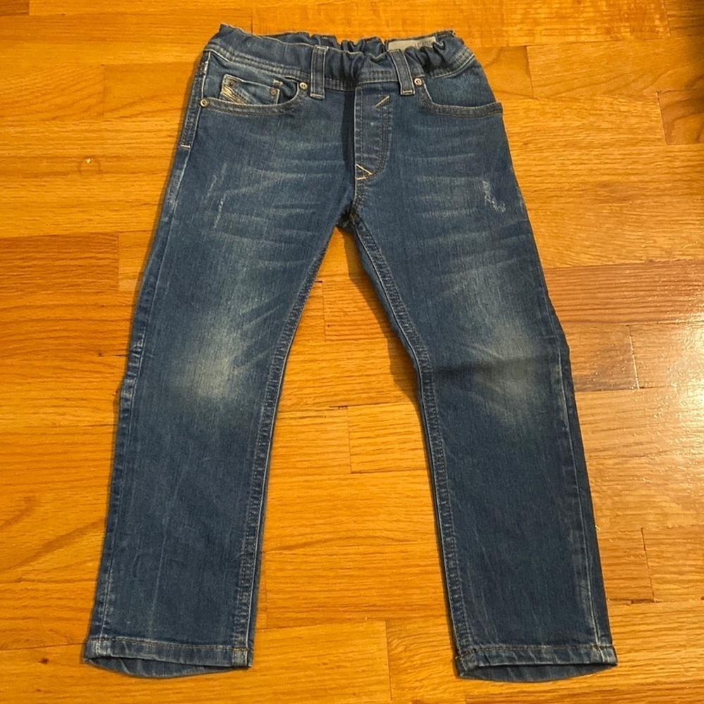 Kids Diesel Straight Jeans Size 3